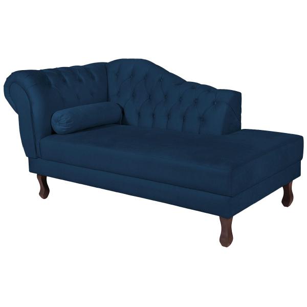 Imagem de Diva Recamier Diana 160cm Lado Direito Suede - Amarena Móveis