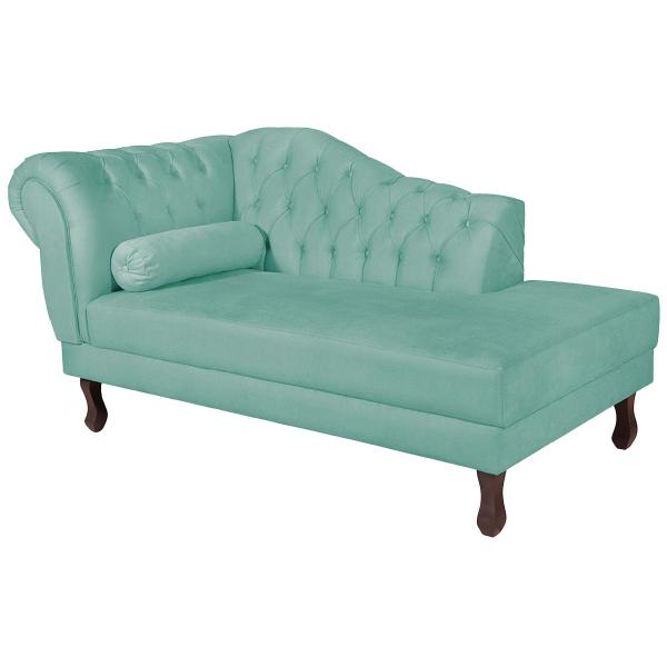 Imagem de Diva Recamier Diana 185cm Lado Direito Suede - ADJ Decor