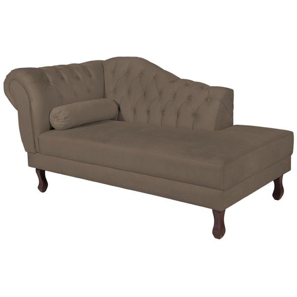 Imagem de Diva Recamier Dora 185cm Lado Direito Suede