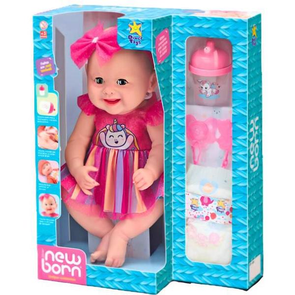 Imagem de Diver New Born Unique Collection Vestido Arco íris Divertoys