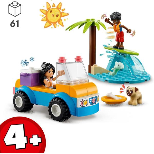 Imagem de Diversão com Buggy de Praia Lego Friends