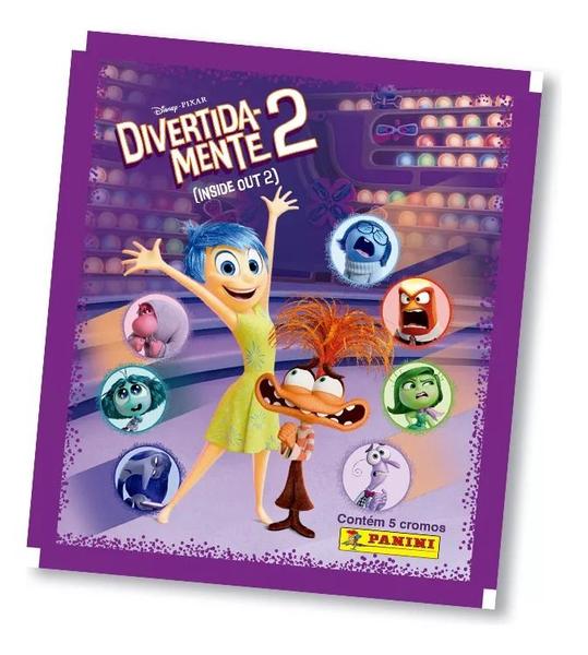 Imagem de Divertida Mente 2: 10 Envelopes  50 Figurinhas Oficial  Panini