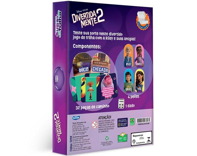 Divertidamente 2 - jogo super trilha - toyster Imagem de Divertidamente 2 - jogo super trilha - toyster