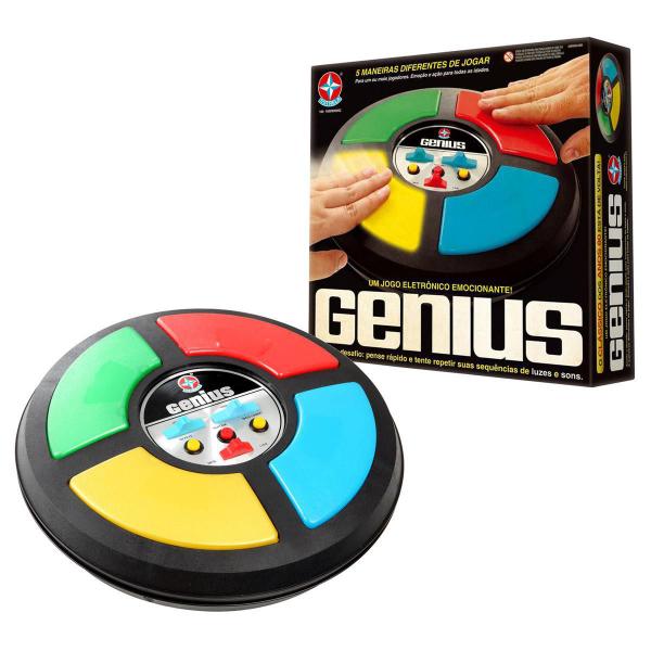 Imagem de Divertido Jogo Genius Com Som e Luz Brinquedo Estrela