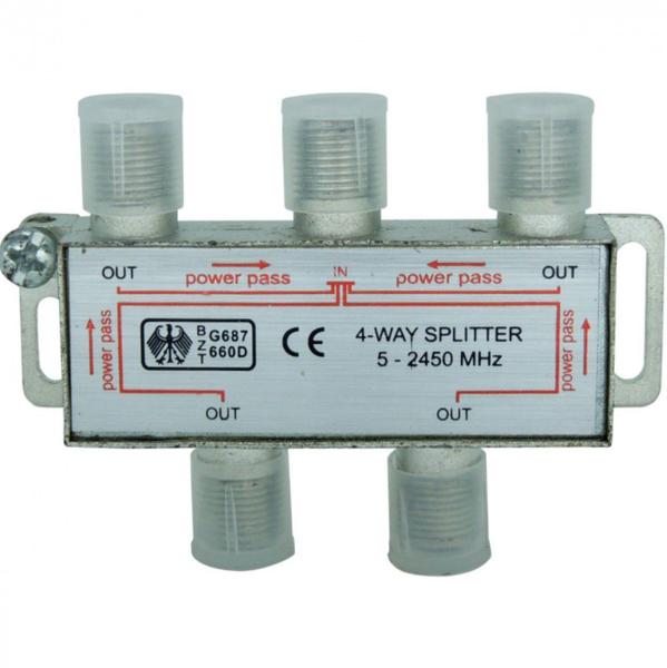 Imagem de Divisor ALTA 5-2450MHZ 4 Saídas Pacote com 5 Unidades