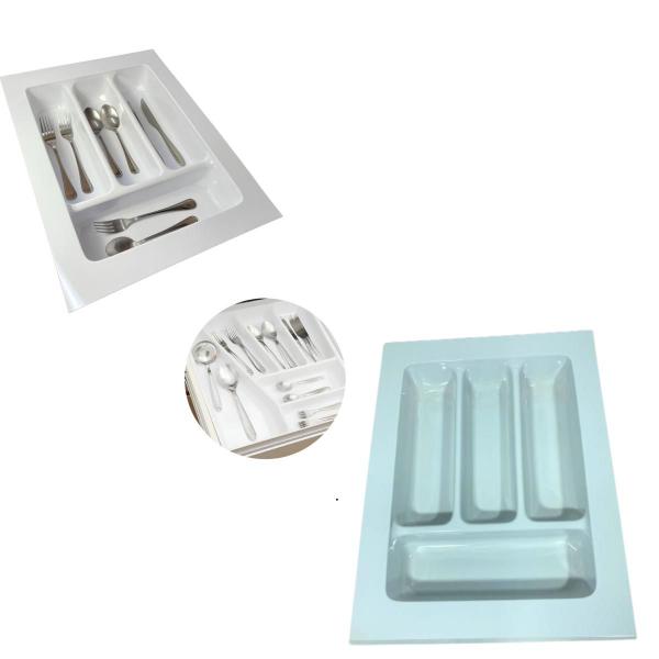 Imagem de Divisor De Talher Og-04 Branco 365 X 481mm Moldplast/porta Talher/organizador De Talher