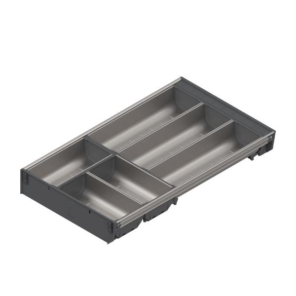 Imagem de Divisor de Talheres Orga-Line Blum inox escovado cinza Blum