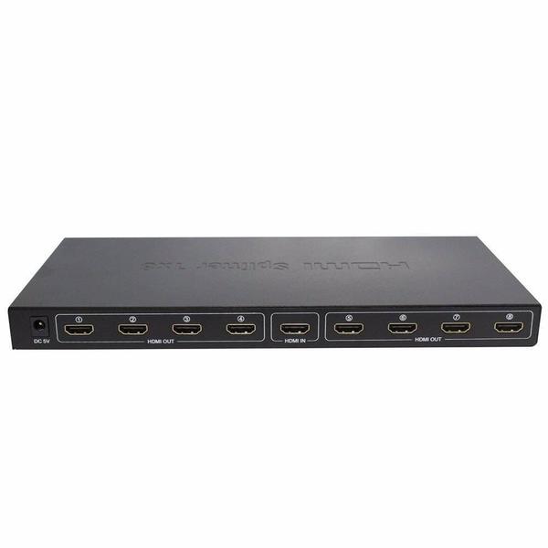 Imagem de Divisor Hdmi 1.4 Hdcp Splitter 1 Entrada 8 Saídas 1080p 1x8