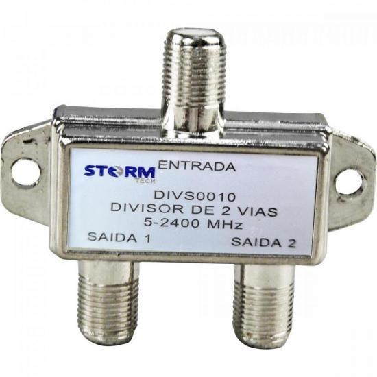 Imagem de Divisor Satélite 1/2 5-2400 MHz Storm - DEZ / 10