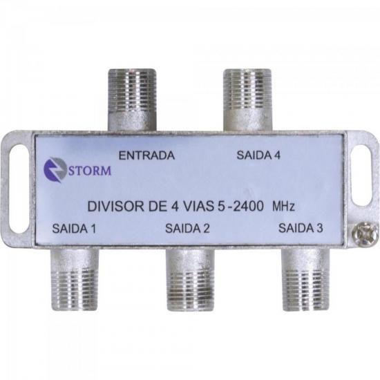 Imagem de Divisor Satélite 1/4 5-2400 MHz Storm - PCT / 10