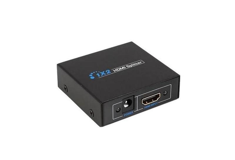 Imagem de Divisor Splitter Hub Hdmi 1x2 Distribuidor Ps3 Xbox 2 Tv