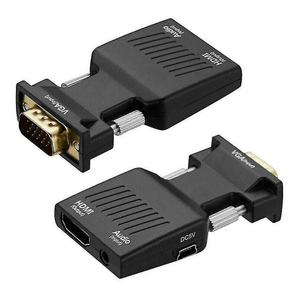 Divisores HDMI comutam conversor de adaptador vga para hdmi full hd 1080p áudio e vídeo para pc laptop para tv hdtv - HUOGUO Imagem de Divisores HDMI comutam conversor de adaptador vga para hdmi full hd 1080p áudio e vídeo para pc laptop para tv hdtv