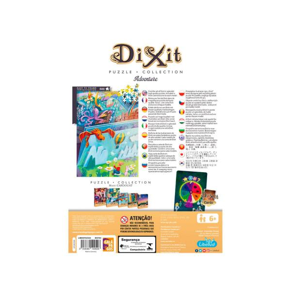 Imagem de Dixit Puzzle: Escape  (500 peças) - Galápagos