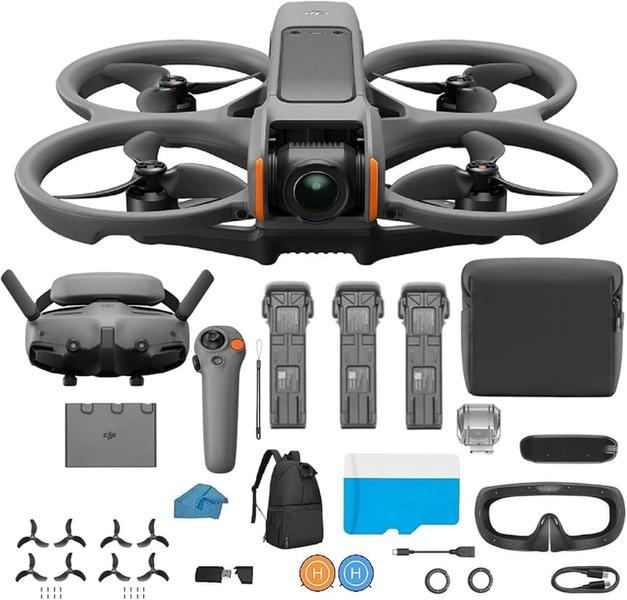 DJI Avata 2 Fly More Combo (3 Baterias) Imagem de DJI Avata 2 Fly More Combo (3 Baterias)