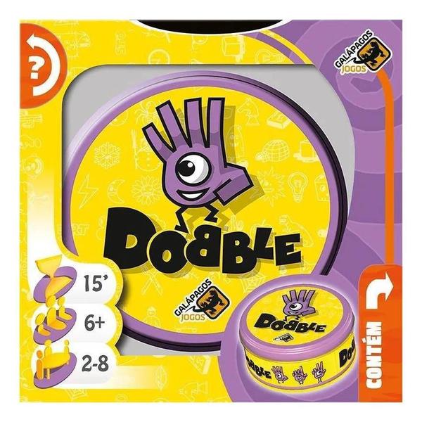 Imagem de Dobble 1 2 3 Jogo De Cartas Galapagos Dob003