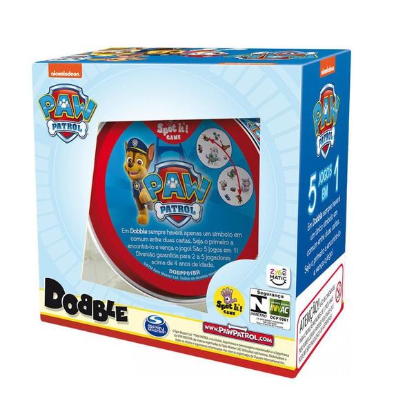 Dobble: Paw Patrol - Galápagos - Galapagos Jogos Imagem de Dobble: Paw Patrol - Galápagos