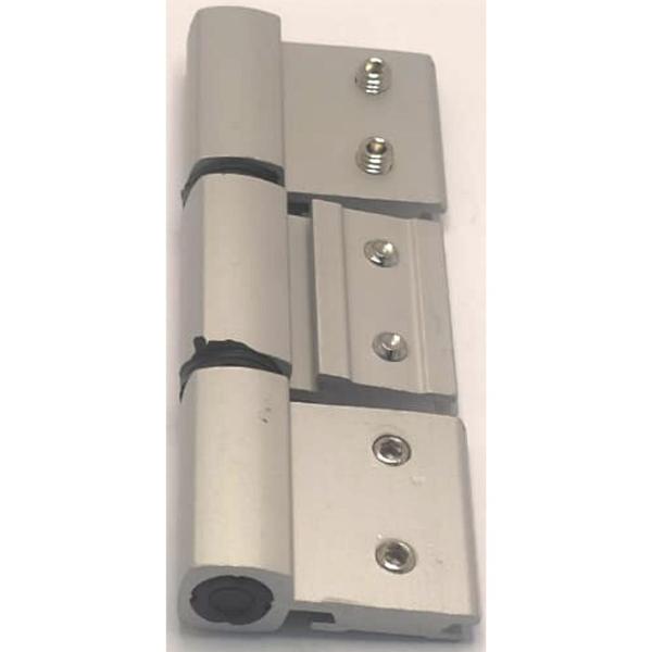 Dobradica encaixe 3 abas suprema dob-840 porta lateral fosco