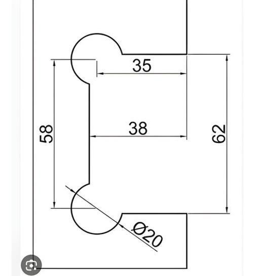 Imagem de Dobradiça Inox 180 1010 Porta E Box Vidro/Vidro Preta - 2Un