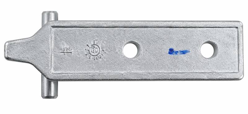 Dobradiça intermediária Porta Geladeira Electrolux DW42X