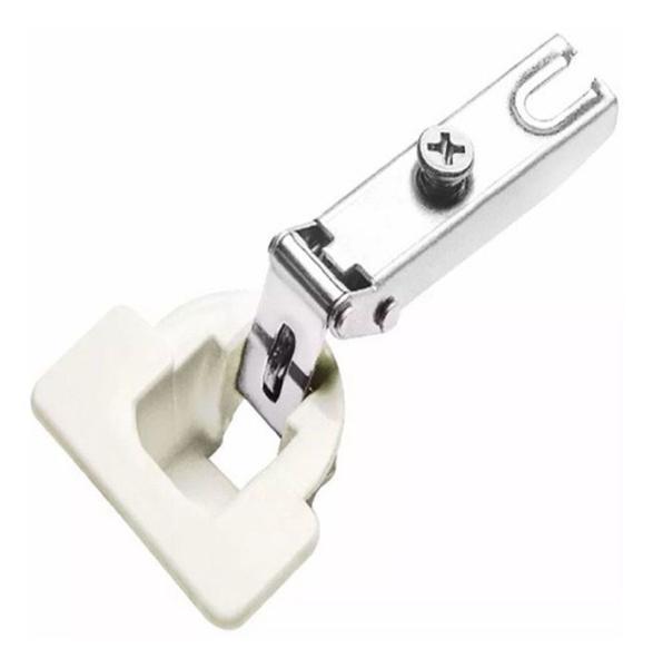 Dobradiça Itatiaia Inamel Com Calço Plástico Para Armários Portas 26mm - Jonness Distribuição Imagem de Dobradiça Itatiaia Inamel Com Calço Plástico Para Armários Portas 26mm