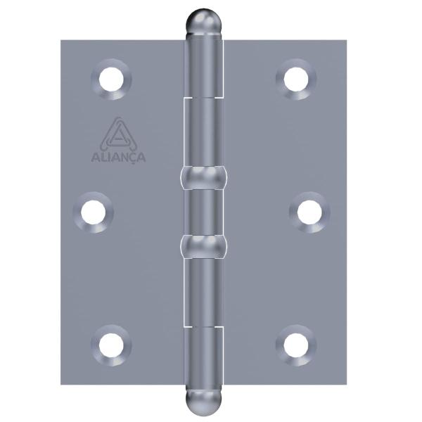 Dobradiça Para Porta Portão Madeira Aço Zincado Pino Bola 3.1/2" Aliança Kit 02 Un Imagem de Dobradiça Para Porta Portão Madeira Aço Zincado Pino Bola 3.1/2" Aliança Kit 02 Un