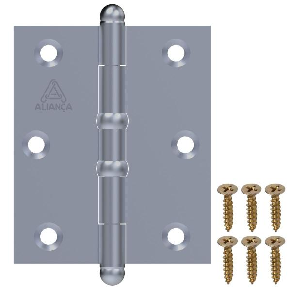 Dobradiça Para Porta Portão Madeira Aço Zincado Pino Bola Aliança Imagem de Dobradiça Para Porta Portão Madeira Aço Zincado Pino Bola Aliança
