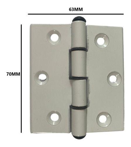 Imagem de Dobradiça Para Porta Portão Portinhola Alumínio 70x70 - 3 Und