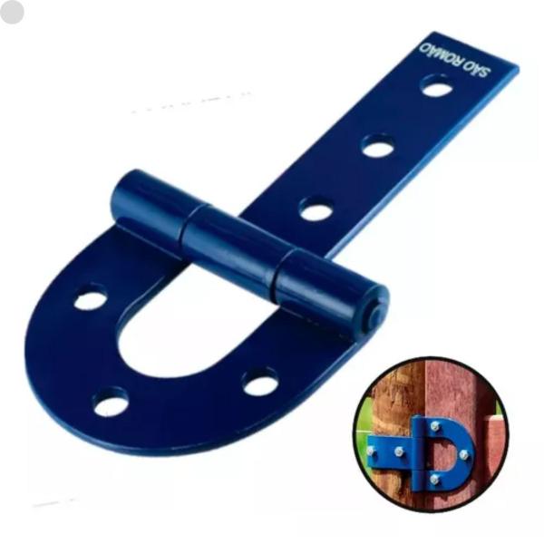 Dobradiça Para Porteira Nº2 210x110 São Romão Imagem de Dobradiça Para Porteira Nº2 210x110 São Romão