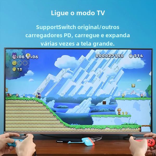 Imagem de Doca 4K HDMI USB-C para Nintendo Switch, Laptop e PC - Hub USB 3.0