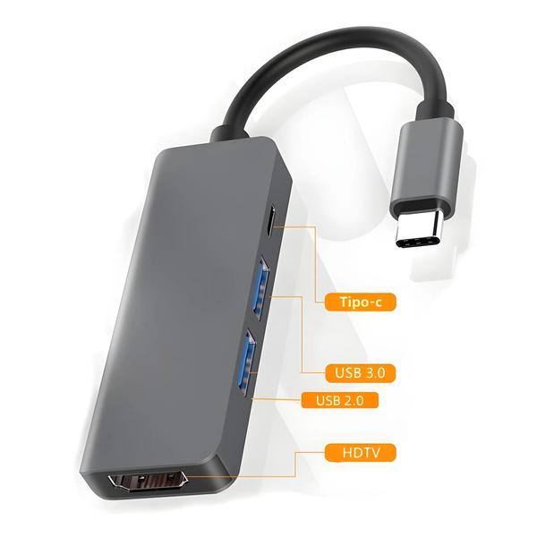 Imagem de Doca de Carregamento USB-C 4K HDMI - Compatível com MacBook e iPad