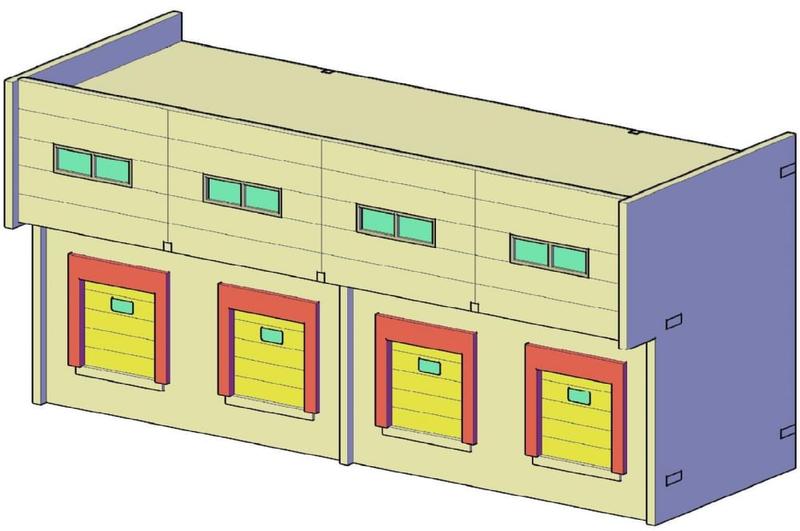 Imagem de Docas De Carga Standard 1/87 Holzmann 01-205