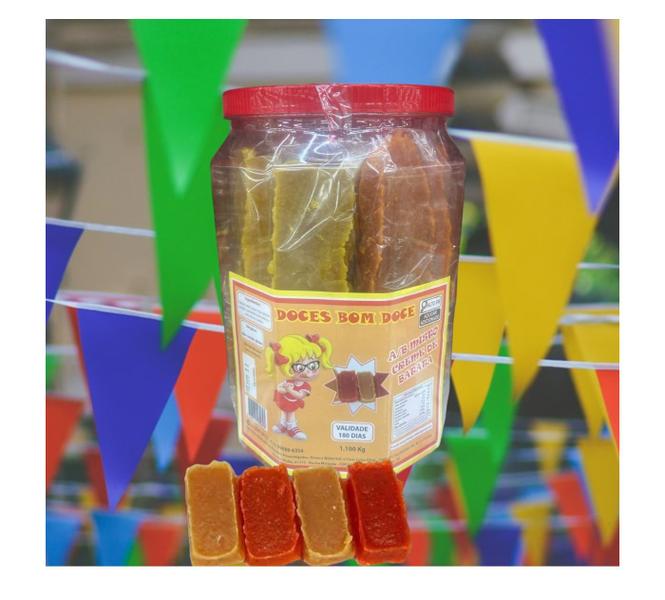 Imagem de Doce Abobora e Batata Doce Misto 1,1kg Festa Junina