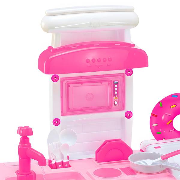 Imagem de Doce Cozinha Magic Geladeira Forno Lava Louças Pia Completa Para Crianças - Magic Toys