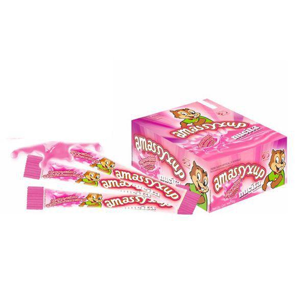 Doce Creme Amassyxup Morango Com 50 unidades - Nucita Imagem de Doce Creme Amassyxup Morango Com 50 unidades - Nucita