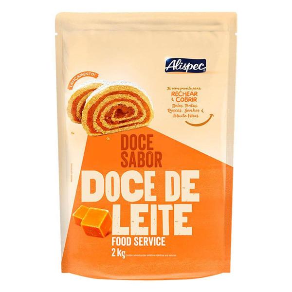 Imagem de Doce Cremoso Sabor Doce de Leite Pouch 2kg - Alispec