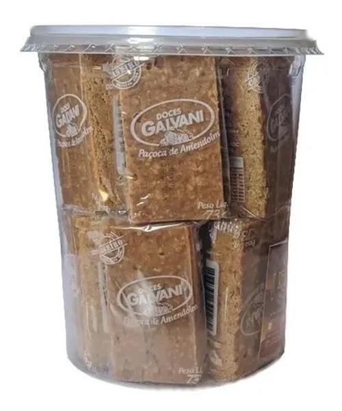 Doce De Amendoim Tipo Caseiro Pote 20X73G - Galvani Imagem de Doce De Amendoim Tipo Caseiro Pote 20X73G - Galvani