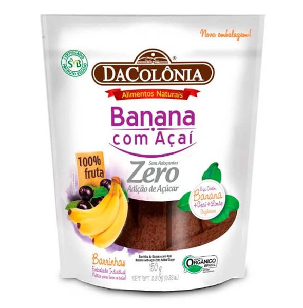 Imagem de Doce de Banana com Açaí Zero Açúcar 150g - Dacolônia