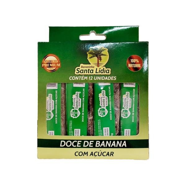 Imagem de Doce de Banana com açúcar - Bananinha Santa Lídia - 12 unidades