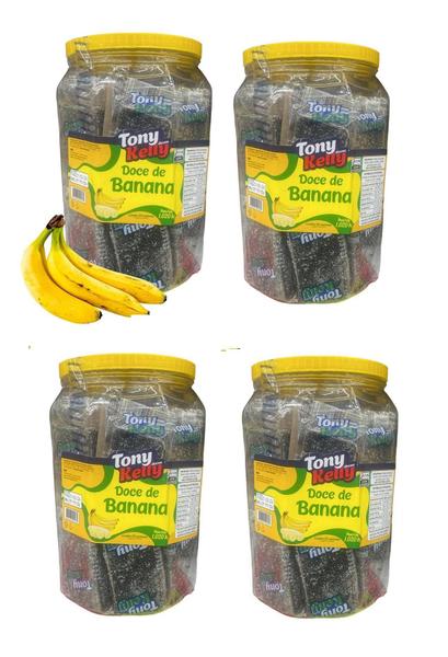 Imagem de Doce De Banana De 1,020Kg Com 4 Potes Com 20 Un Tony Kelly