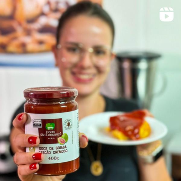 Doce de Goiaba Cascão Cremoso SÃO LOURENÇO 400g Imagem de Doce de Goiaba Cascão Cremoso SÃO LOURENÇO 400g