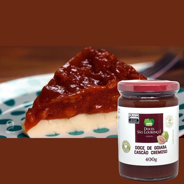 Doce de Goiaba Cascão Cremoso SÃO LOURENÇO 400g Imagem de Doce de Goiaba Cascão Cremoso SÃO LOURENÇO 400g