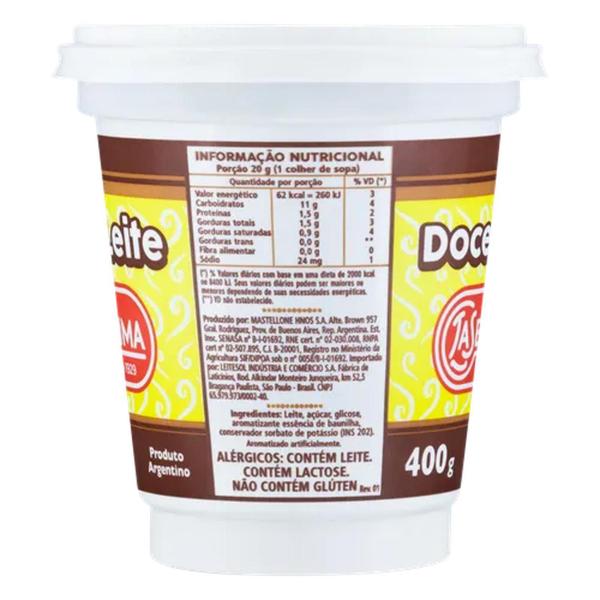Doce De Leite Argentino La Sereníssima 400G (4 Potes) - La Serenissima Imagem de Doce De Leite Argentino La Sereníssima 400G (4 Potes)