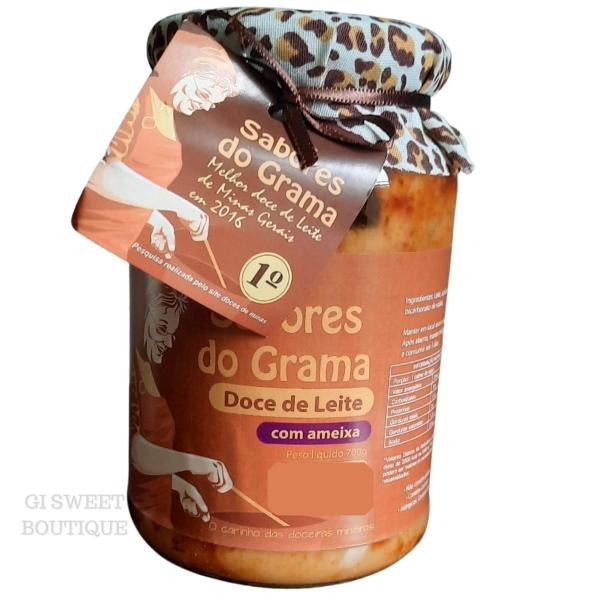 Imagem de Doce De Leite Artesanal Sabores Do Grama Com Ameixa 700grs