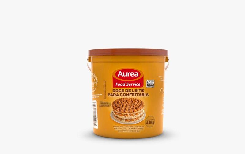 Doce De Leite Clássico 4,5kg - Aurea Imagem de Doce De Leite Clássico 4,5kg - Aurea