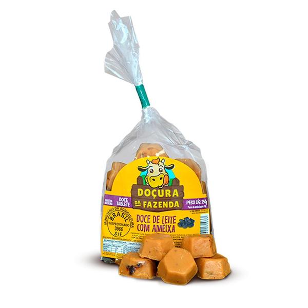 Doce de Leite com Ameixa Doçura da Fazenda 250g Imagem de Doce de Leite com Ameixa Doçura da Fazenda 250g