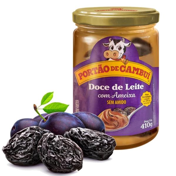 Imagem de Doce De Leite Com Ameixa Portão Do Cambui 410G (6 Potes)