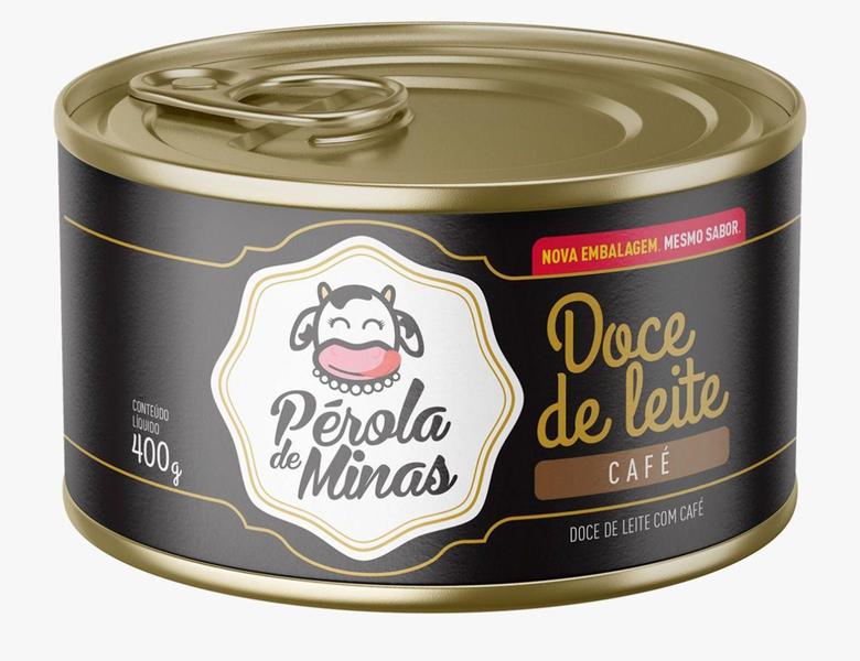 Doce de Leite com Café Pérola de Minas 400g - Reserva De Minas Imagem de Doce de Leite com Café Pérola de Minas 400g