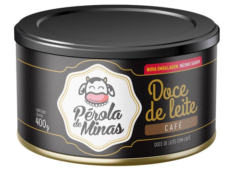Doce de Leite com Café Pérola de Minas 400g - Reserva De Minas Imagem de Doce de Leite com Café Pérola de Minas 400g