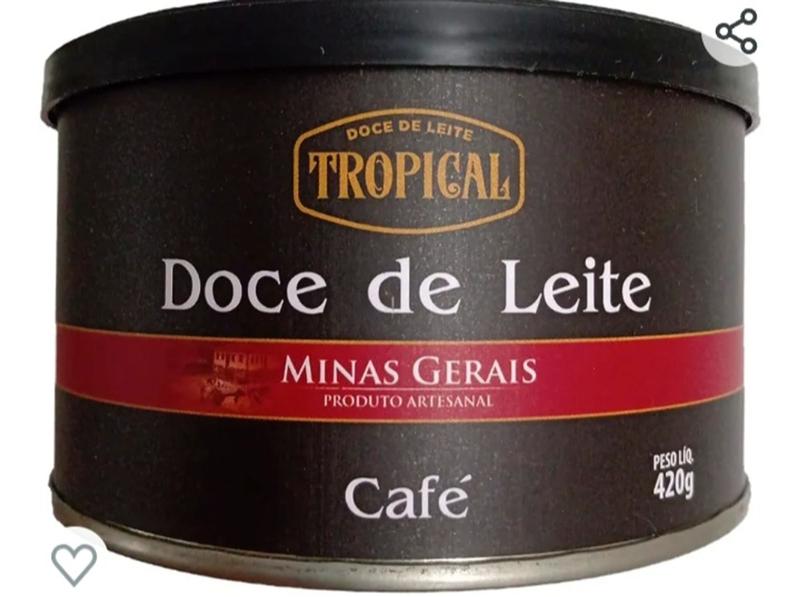 Imagem de Doce de leite cremoso  com cafe tropical / Capela 420g