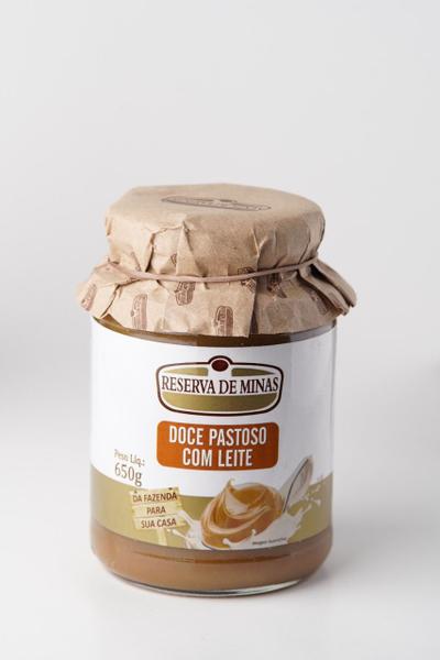 Doce De Leite Cremoso Tradicional Reserva De Minas 650G Imagem de Doce De Leite Cremoso Tradicional Reserva De Minas 650G